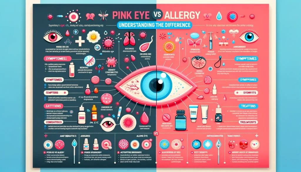  pink eye or allergy