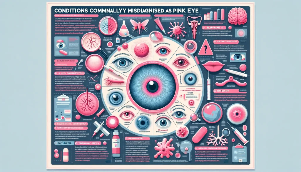 Conditions Commonly Misdiagnosed as Pink Eye: